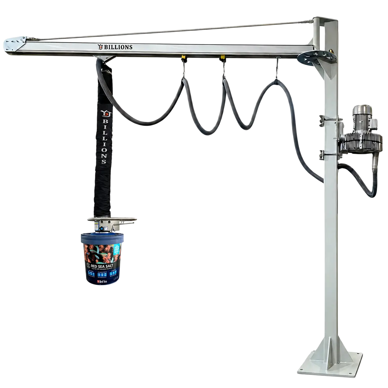 BILLIONS LIFTER Vacuum Tube Lifter for Drums - vacuum drum lifter and barrel handling equipment